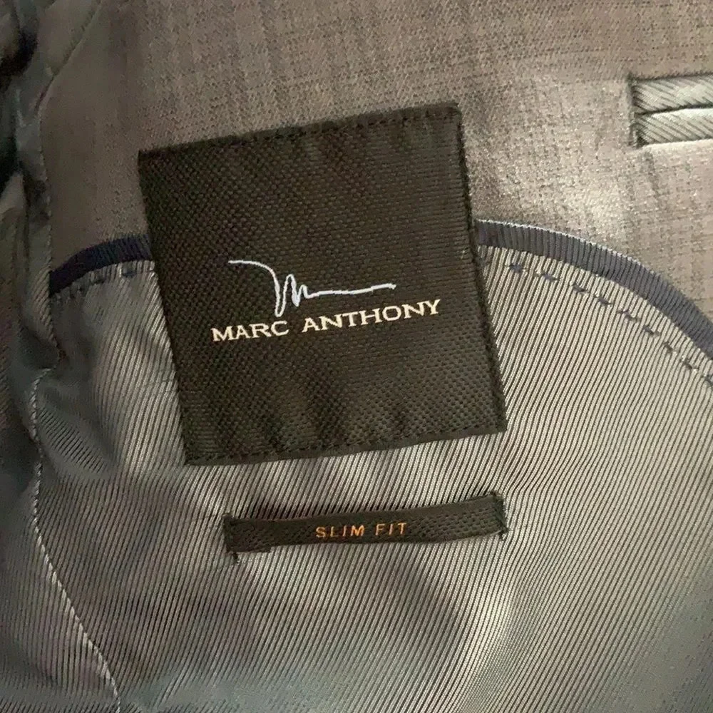 Mark Anthony gray men’s blazer 40S
